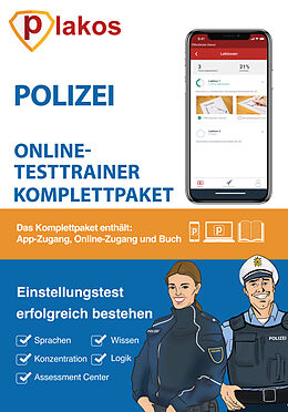 Set mit div. Artikeln (Set) Polizei Einstellungstest Komplettpaket Deutschland von 