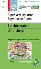 (Land)Karte Berchtesgaden, Untersberg von 