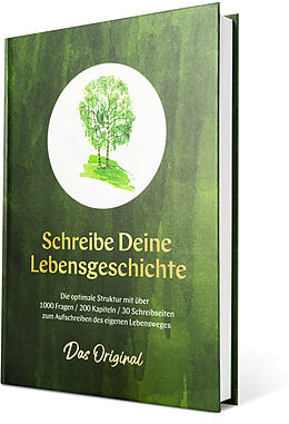 Fester Einband Schreibe Deine Lebensgeschichte - Das Original von Stephan Gabriel