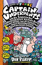 Fester Einband Captain Underpants Band 3 - Captain Underpants und die Invasion der schrecklich fiesen Kantinen-Damen von Dav Pilkey