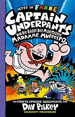 Fester Einband Captain Underpants Band 5 - Captain Underpants und die Rache der monströsen Madamme Muffelpo von Dav Pilkey