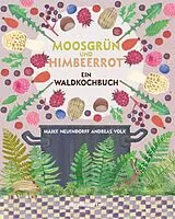 Fester Einband Moosgrun und Himbeerrot von Andreas Volk
