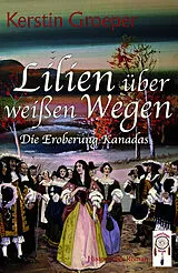 Kartonierter Einband Lilien über weißen Wegen von Kerstin Groeper