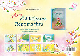 Loseblatt Käthes wundersame Reise ins Herz - Bildkartenset von Müller Katharina