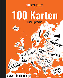 Fester Einband 100 Karten über Sprache von KATAPULT-Verlag