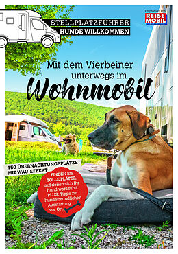 Kartonierter Einband Stellplatzführer Hunde Willkommen von 