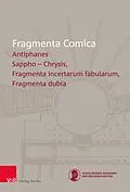 E-Book (pdf) FrC 19.3 Antiphanes frr. 194-330 von S. Douglas Olson