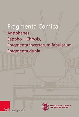 E-Book (pdf) FrC 19.3 Antiphanes frr. 194-330 von S. Douglas Olson