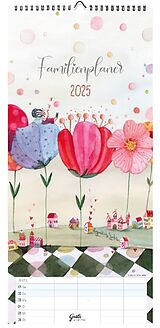 Kalender Familienplaner. Mohnblüten 2025 von Silke Leffler