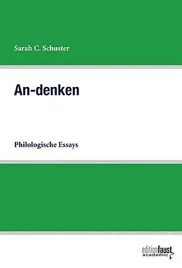 E-Book (epub) An-denken von Sarah C. Schuster