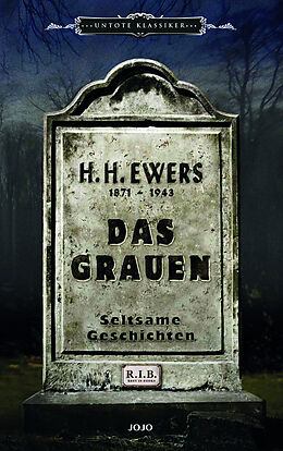 Kartonierter Einband Das Grauen von Hanns Heinz Ewers