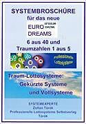 Kartonierter Einband Systembroschüre für das neue EuroDreams Lotto von Zoltán Török