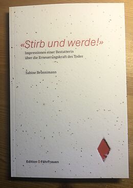 Kartonierter Einband &quot;Stirb und werde!&quot; von Sabine Brönnimann