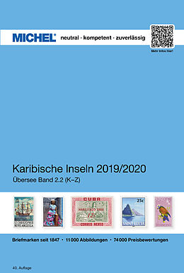 Fester Einband MICHEL Karibische Inseln K-Z 2019/2020 von 