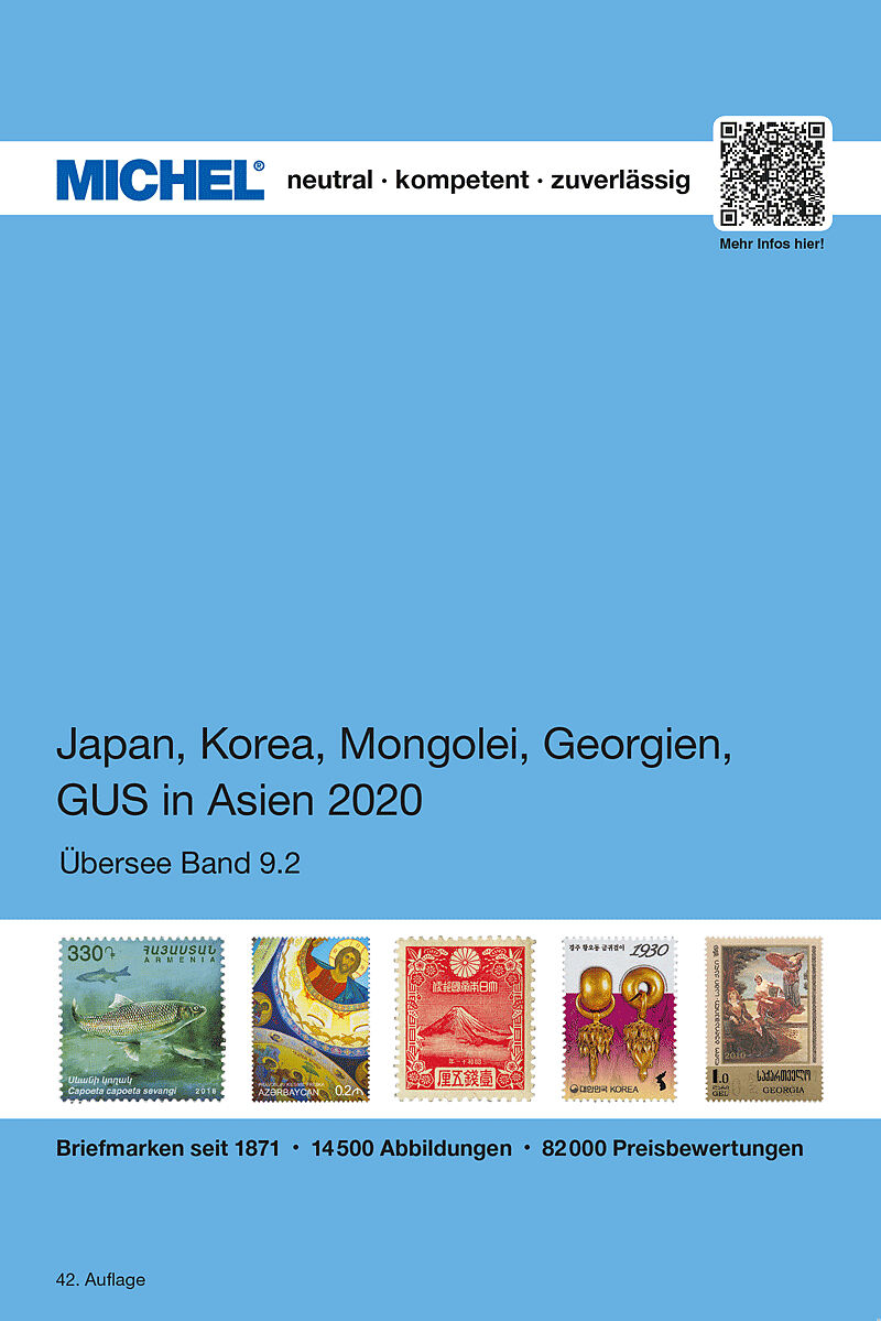 Japan, Korea, Mongolei, GUS in Asien 2020