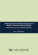 Erfolgreiches Ausschreibungsmanagement durch Anbieter in Business-to-Business Märkten