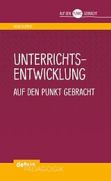 E-Book (pdf) Unterrichtsentwicklung auf den Punkt gebracht von Heinz Klippert
