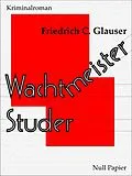 E-Book (epub) Wachtmeister Studer von Friedrich Glauser