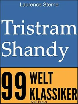 E-Book (pdf) Tristram Shandy von Laurence Sterne
