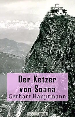 E-Book (pdf) Der Ketzer von Soana von Gerhart Hauptmann