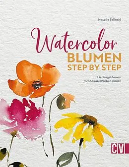 E-Book (pdf) Watercolor Blumen Step by Step von Natalie Selinski