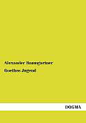 Kartonierter Einband Goethes Jugend von Alexander Baumgartner