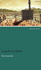 Kartonierter Einband Savonarola von Leopold von Ranke