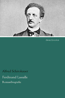 Kartonierter Einband Ferdinand Lassalle von Alfred Schirokauer