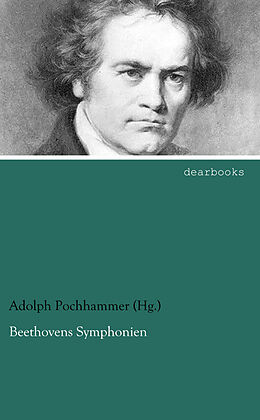 Kartonierter Einband Beethovens Symphonien von Adolph Pochhammer (Hg.
