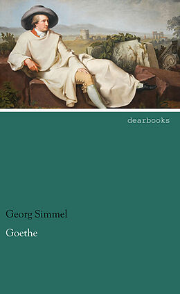 Kartonierter Einband Goethe von Georg Simmel