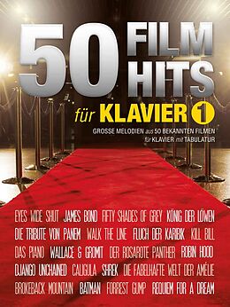  Notenblätter 50 Filmhits Band 1