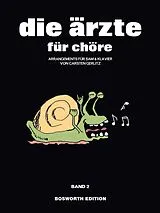  Notenblätter Die Ärzte für Chöre Band 2