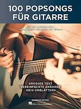  Notenblätter 100 Popsongs