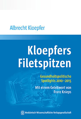 Kartonierter Einband Kloepfers Filetspitzen von Albrecht Kloepfer