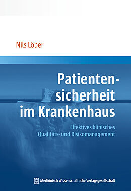 Kartonierter Einband Patientensicherheit im Krankenhaus von Nils Löber