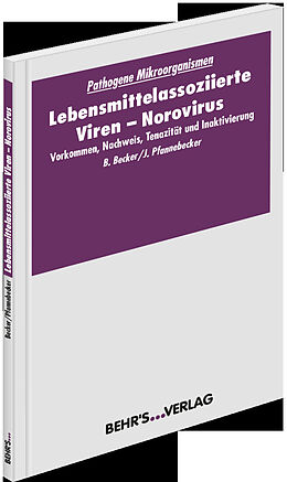 Kartonierter Einband Lebensmittelassoziierte Viren - Norovirus von Barbara Becker, Jens Pfannebecker