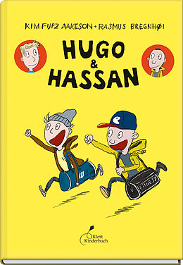 Fester Einband Hugo &amp; Hassan von Kim Fupz Aakeson
