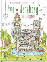 Fester Einband Burg Herzberg Bitte klopfen! von Marja Baseler, Annemarie van den Brink