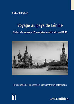 Couverture cartonnée Voyage au pays de Lénine de Richard Dogbeh