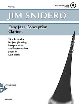 Loseblatt Easy Jazz Conception Clarinet von Jim Snidero