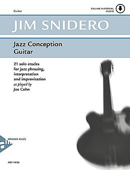 Loseblatt Jazz Conception Guitar von Jim Snidero