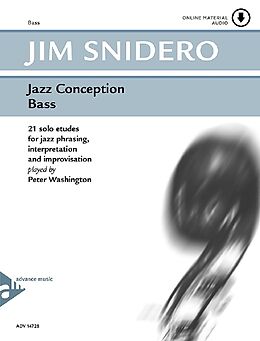 Jim Snidero Notenblätter Jazz Conception (+Online-Audio)