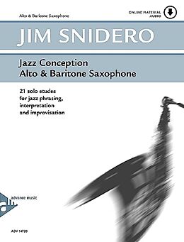 Geheftet Jazz Conception Alto &amp; Baritone Saxophone von 