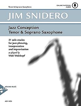 Loseblatt Jazz Conception Tenor &amp; Soprano Saxophone von 