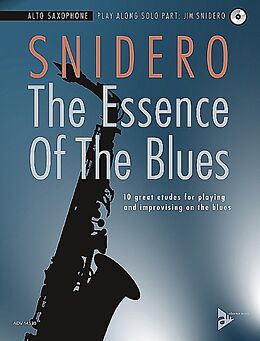 Geheftet The Essence Of The Blues Alto Saxophone von 