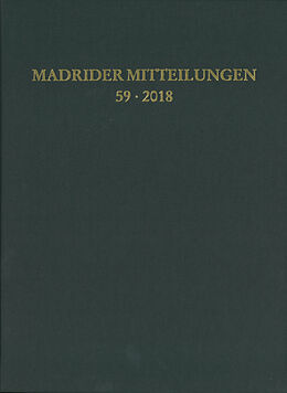 Fester Einband Madrider Mitteilungen von Deutsches Archäologisches Institut. Madrid
