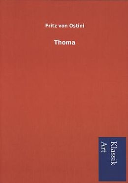 Kartonierter Einband Thoma von Fritz von Ostini
