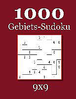 Kartonierter Einband 1000 Gebiets-Sudoku 9x9 von David Badger