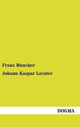 Kartonierter Einband Johann Kaspar Lavater von Franz Muncker