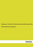 Kartonierter Einband Niederdeutsches Liederbuch von Hamburger Verein für Niederdeutsche Sprachforschung (Hg.